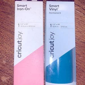 2 cricutjoy rolls of vinyl